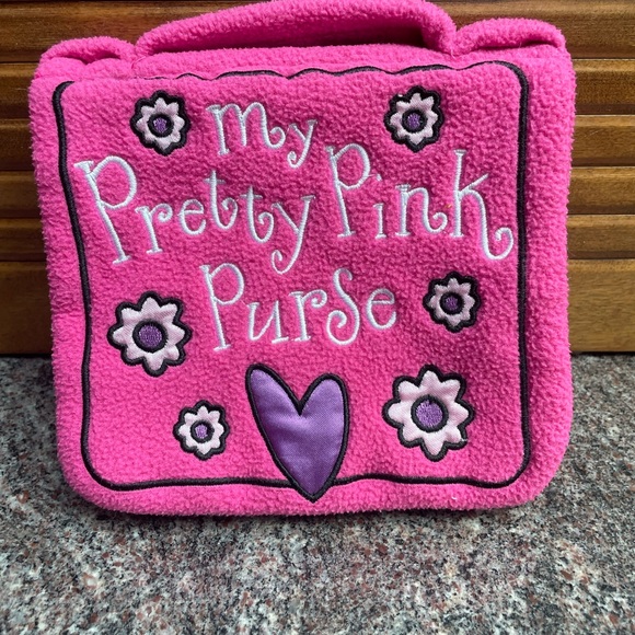 My Pretty Pink Purse Fabric Book - Picture 1 of 5